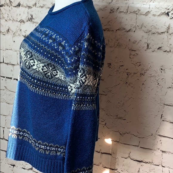 Carolyn Taylor Fair Isle Sweater Medium - Picture 3 of 7